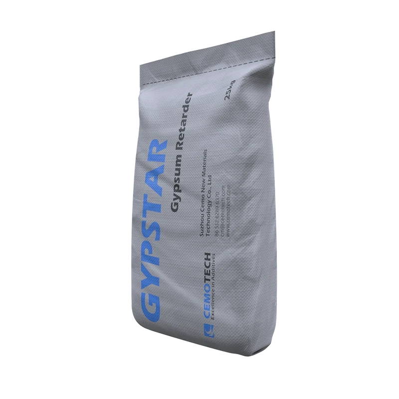 Packaging of Gypsum Retarder; image from Keemiya