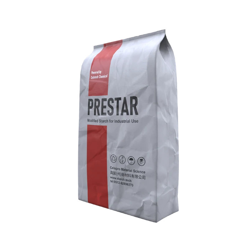 Packaging of Pregelatinized Starch; image from Keemiya